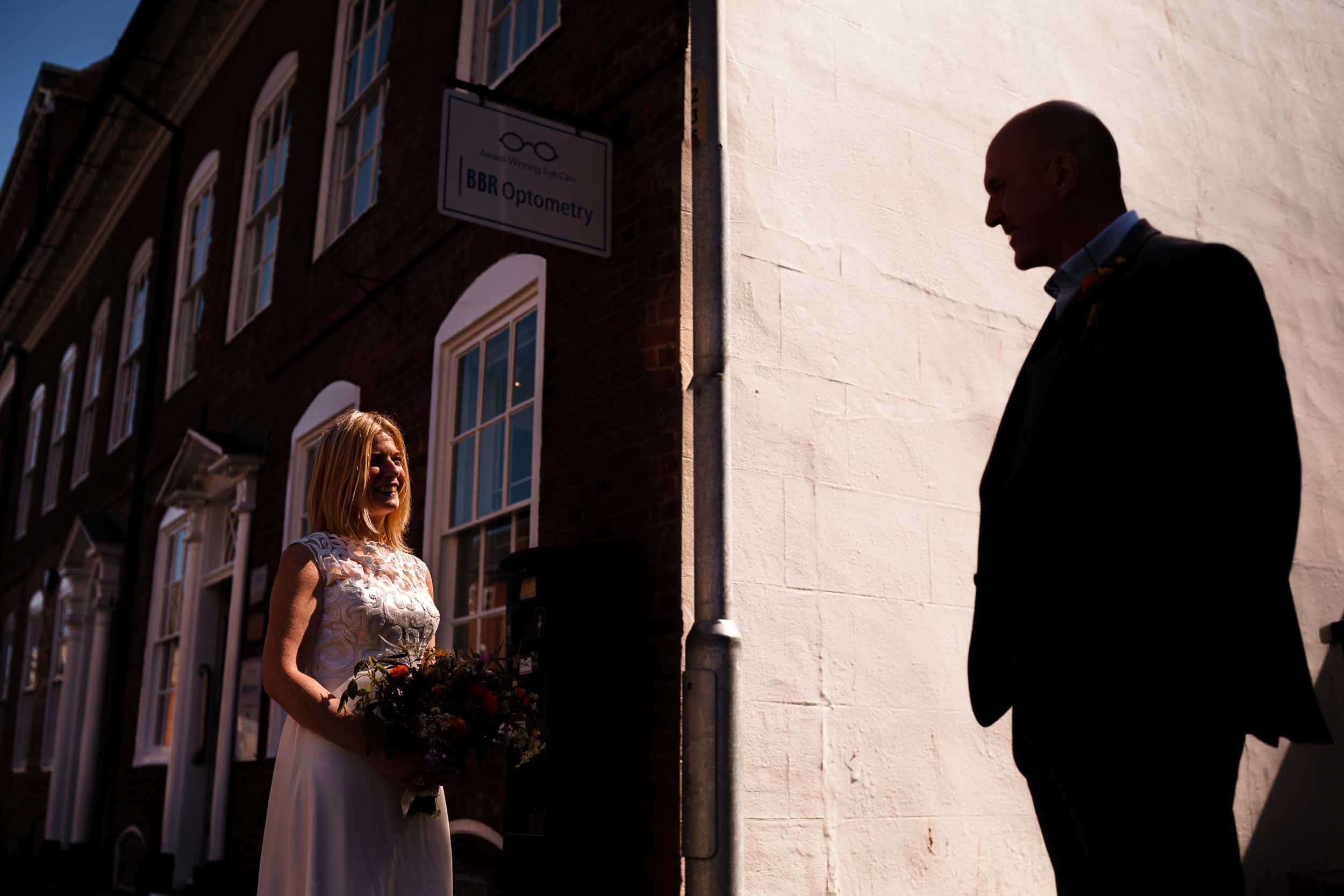 Hereford Town Hall wedding, Elopement wedding photography in Herefordshire