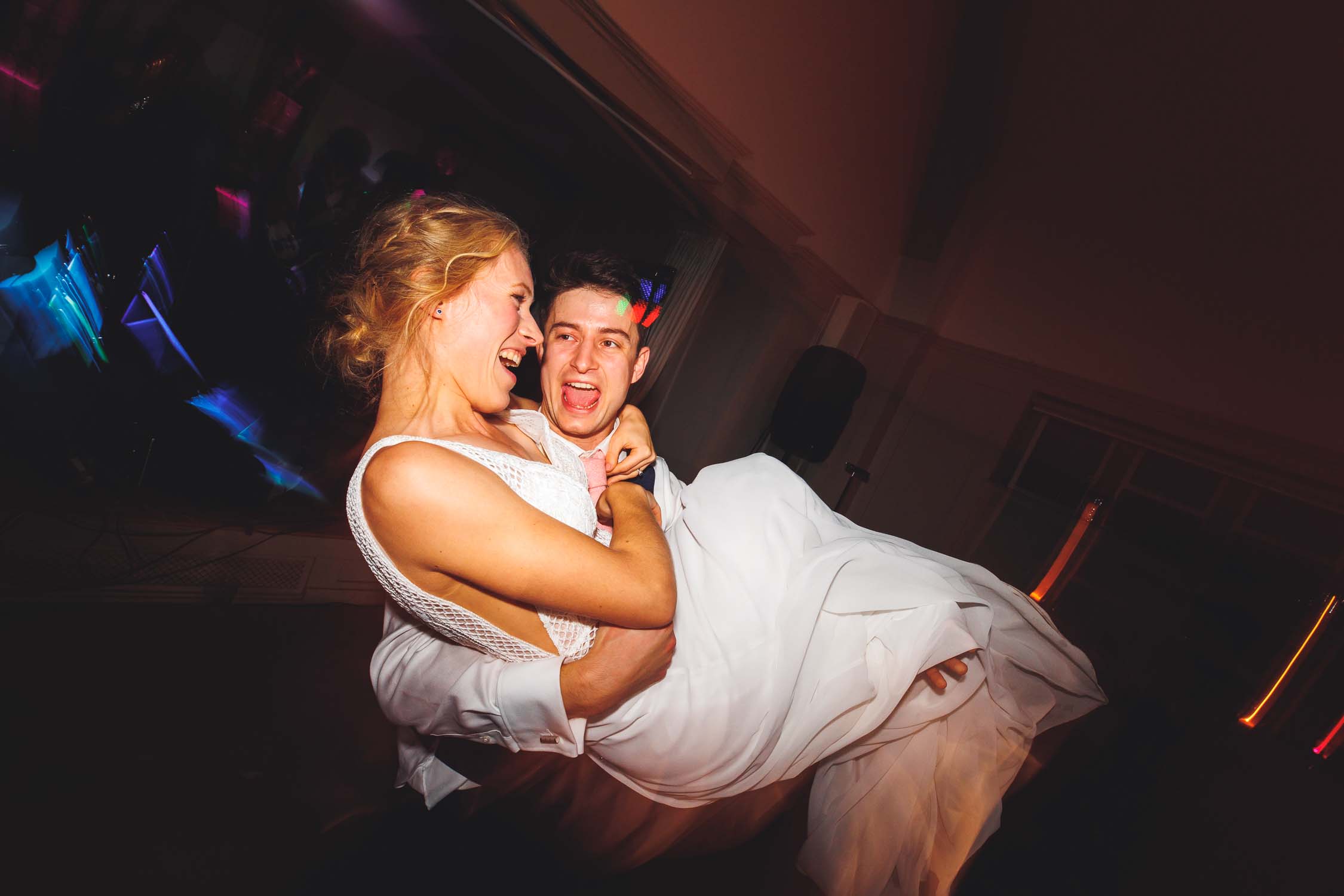 Wedding Dance Floor at the Frogmill in Cheltenham