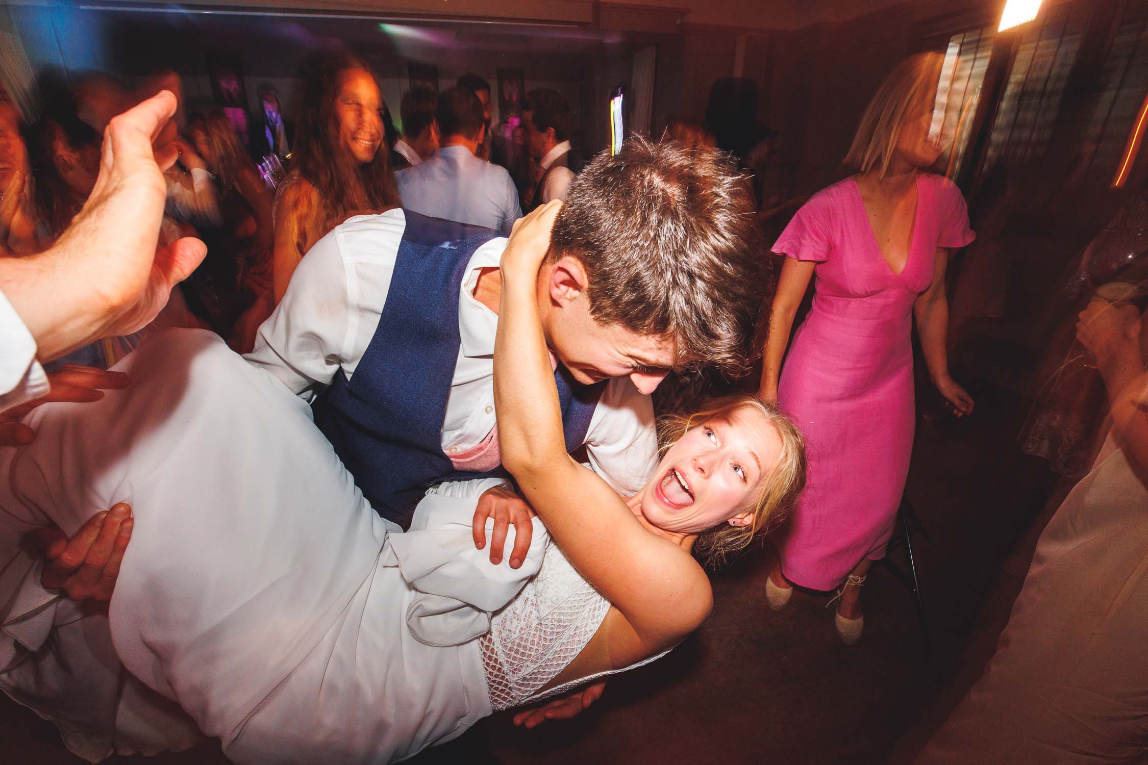 Wedding Dance Floor at the Frogmill in Cheltenham