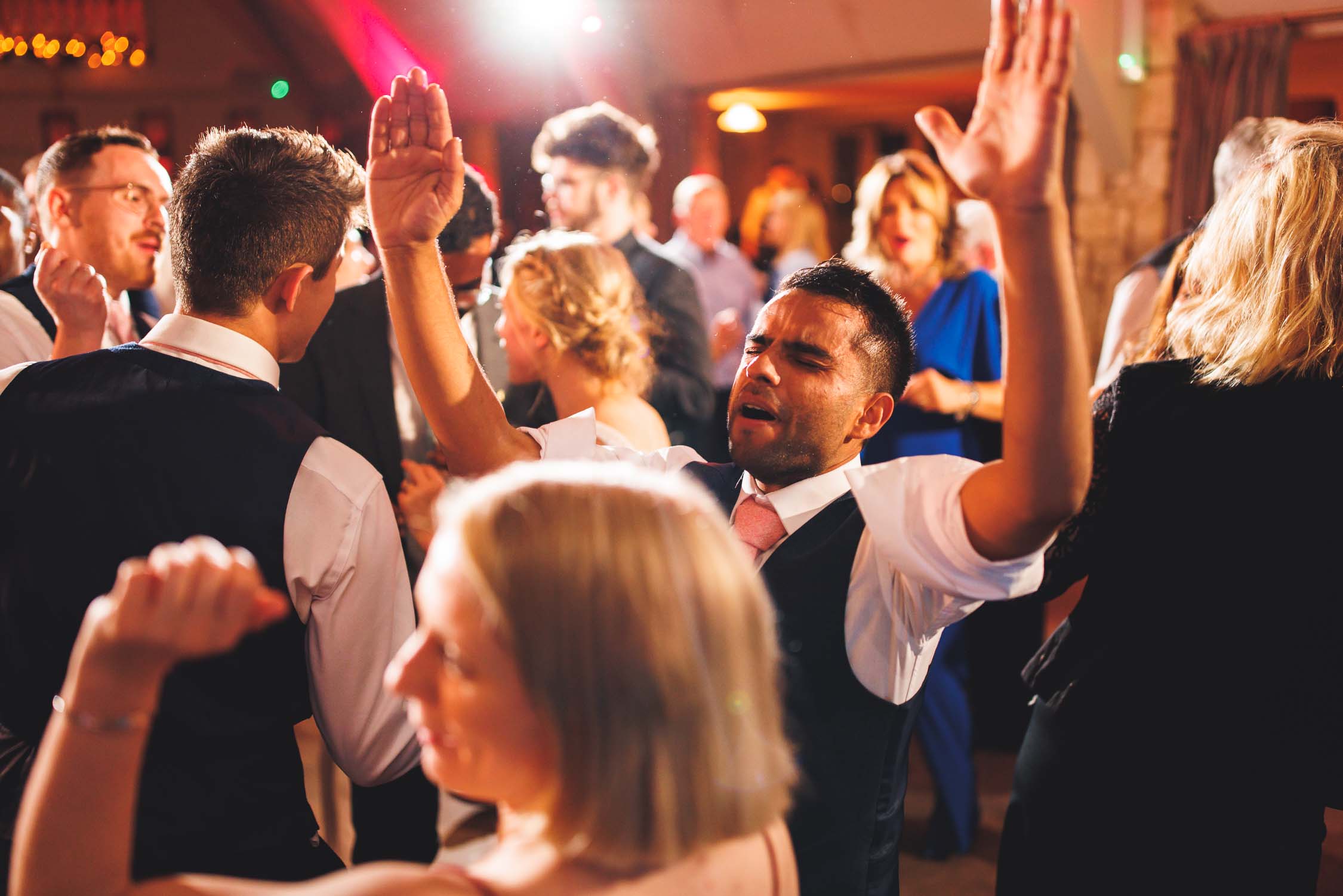 Wedding Dance Floor at the Frogmill in Cheltenham