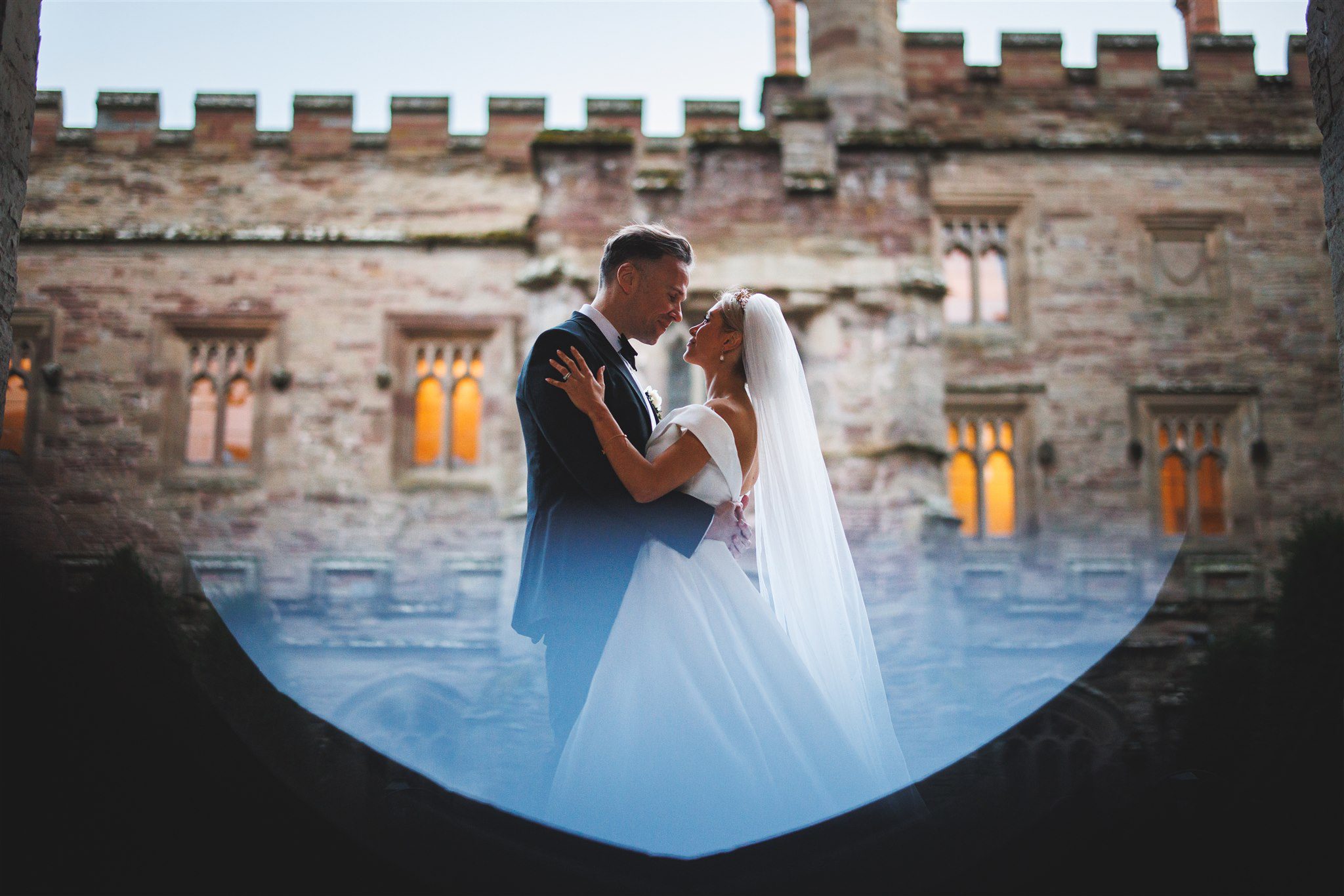 Hampton Court Castle Wedding, Photography by David Liebst Photography