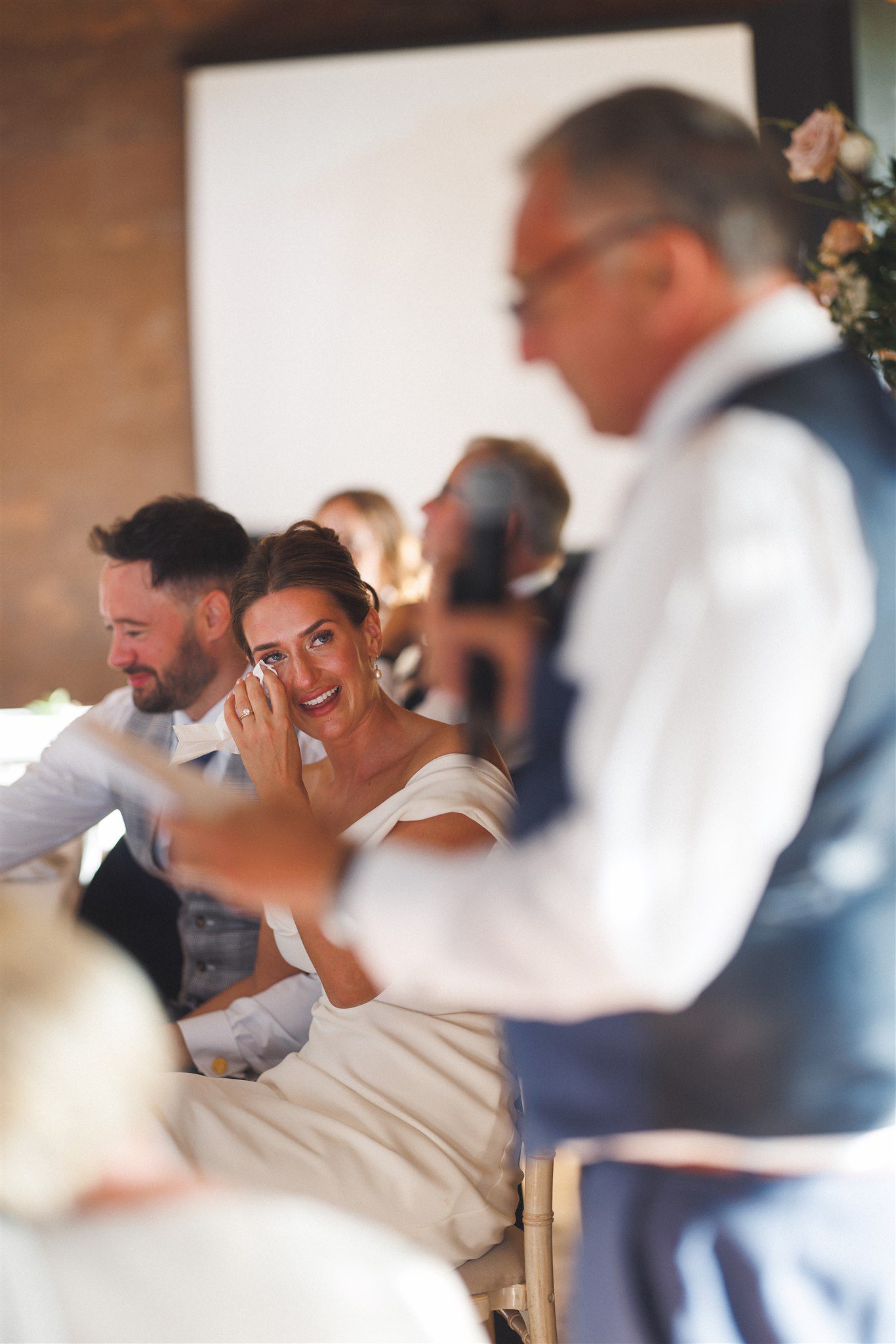 First dance at the Elmore Court wedding reception