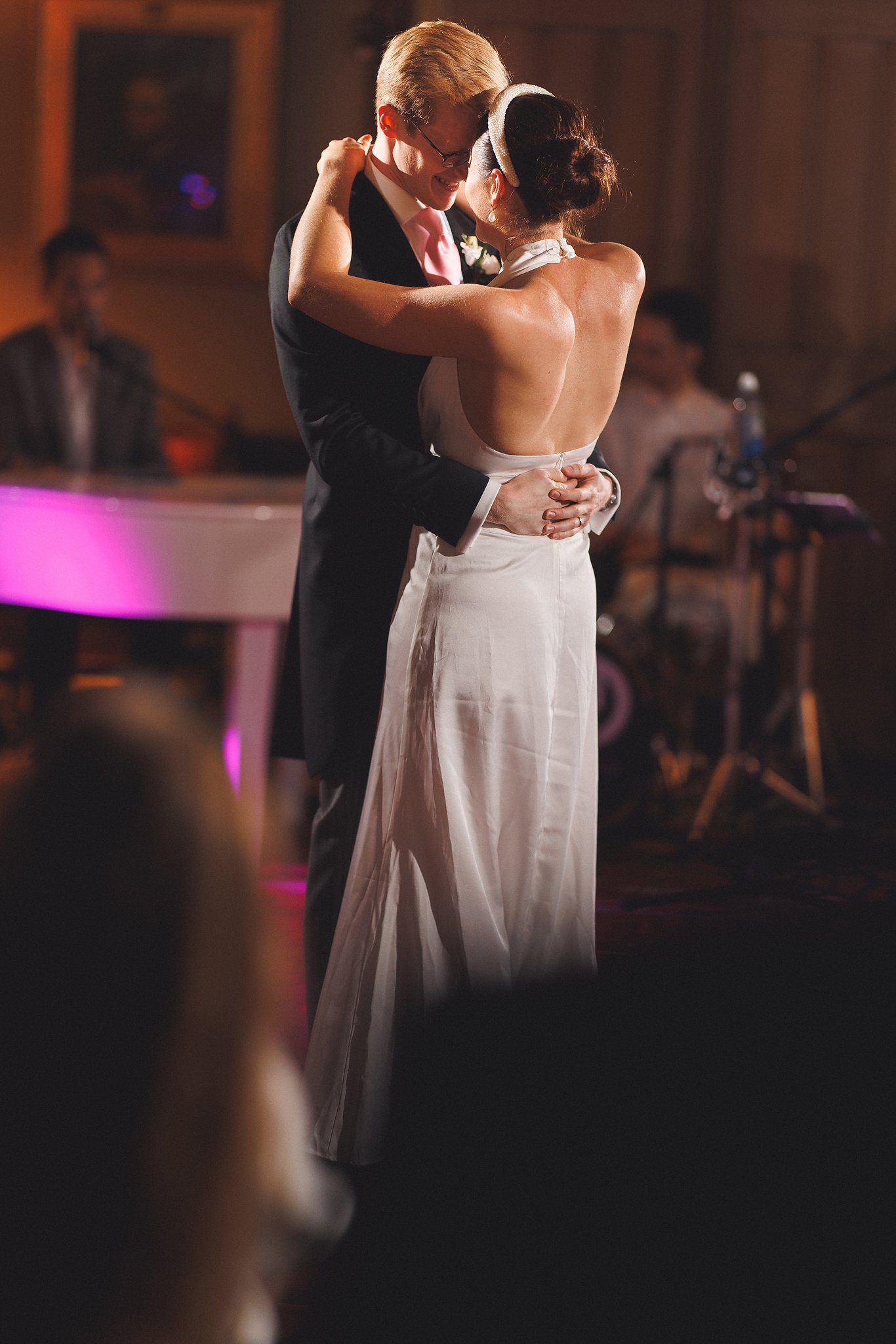 Lucinda and Tom dancing together