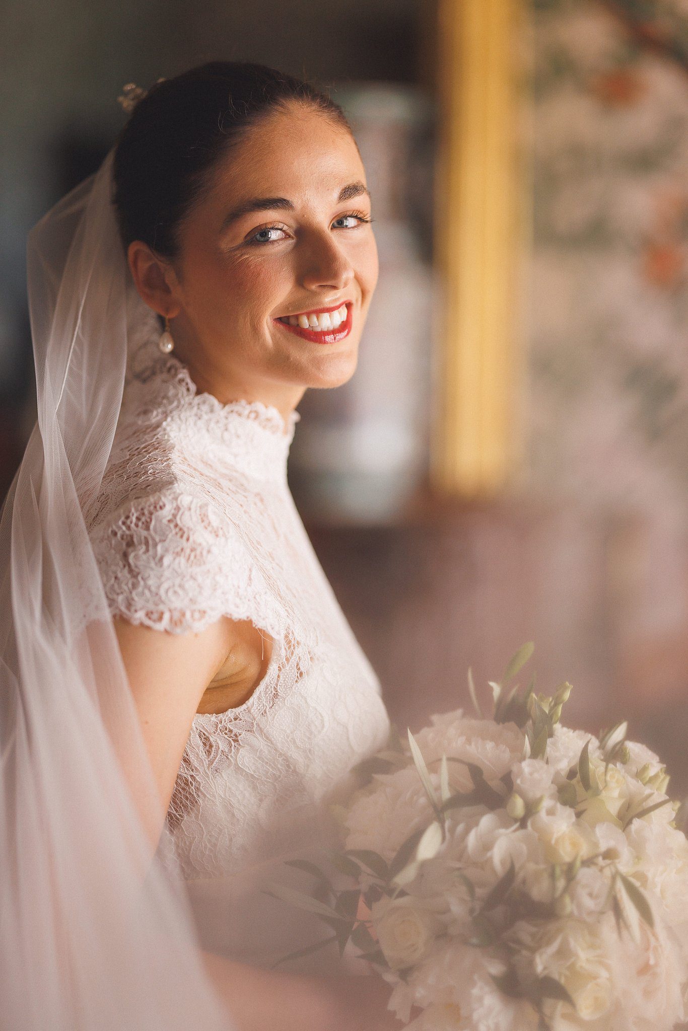 A portrait of Lucinda before she left for the priory